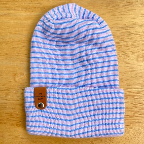 I Love You A Bushel And A Peck Soundwave Newborn Baby Beanie - Premade - Picture 9 of 9